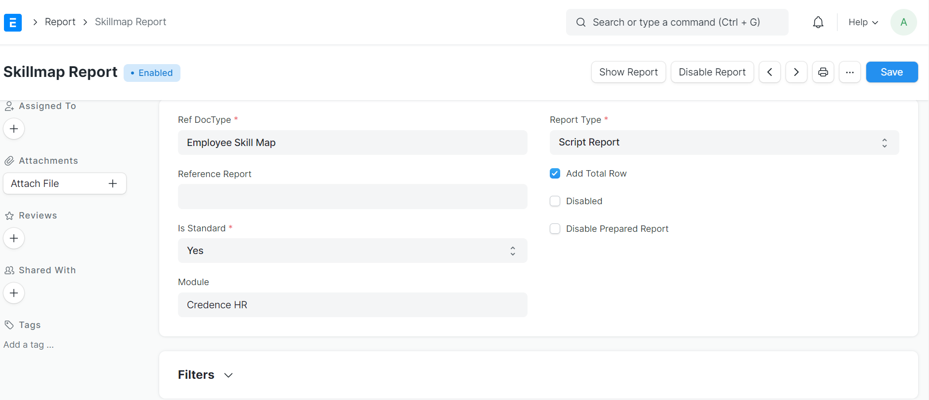 credence-analytics-developing-custom-reports-in-erpnext